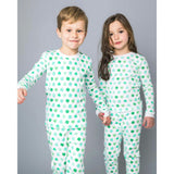 The Organic Long Sleeve Pajama Set [Shamrocks]