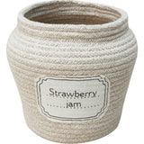 Handcrafted Braided Cord Basket
