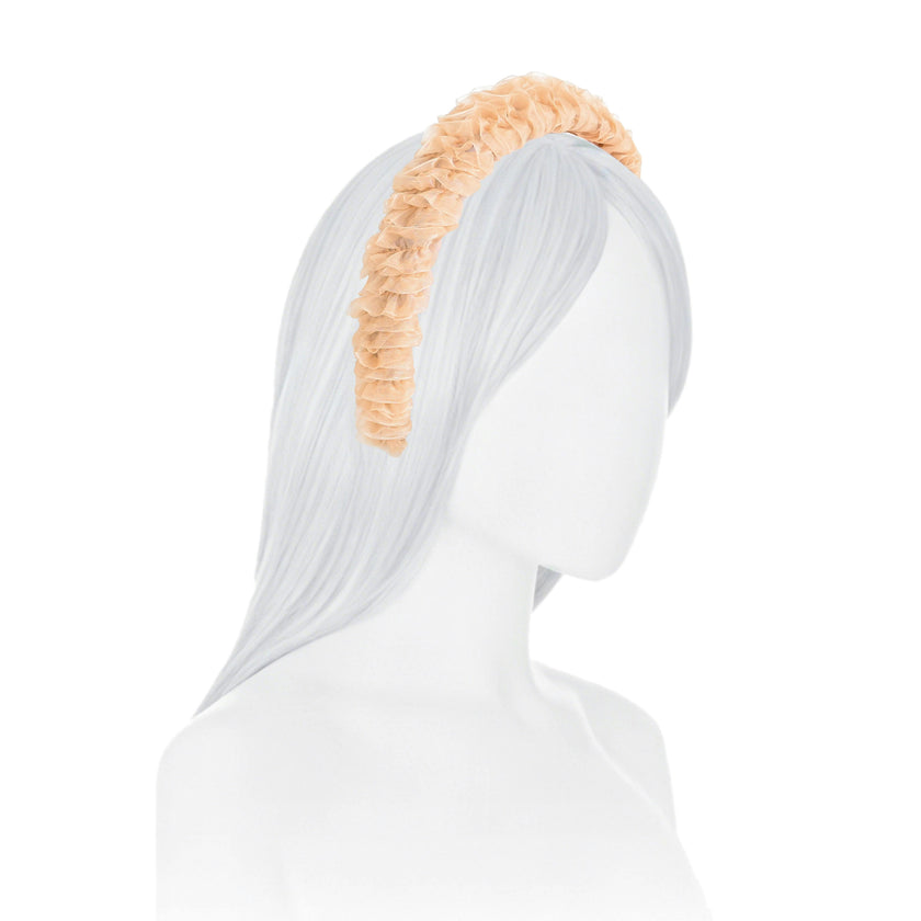 Ruffled Sheer Headband