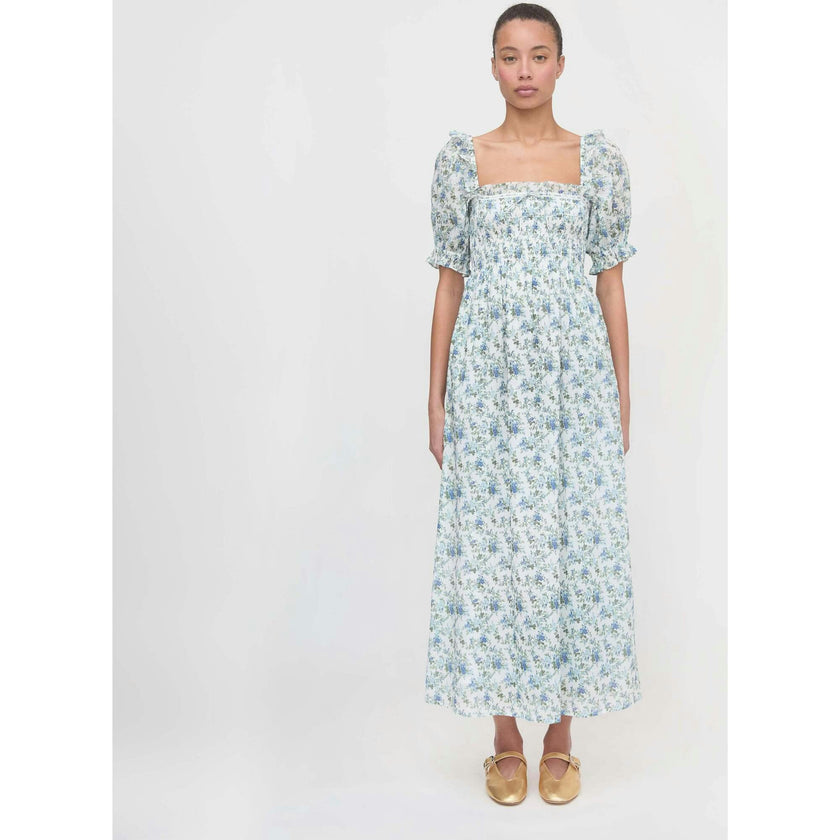 The Scarlett Nap Dress - Pale Blue