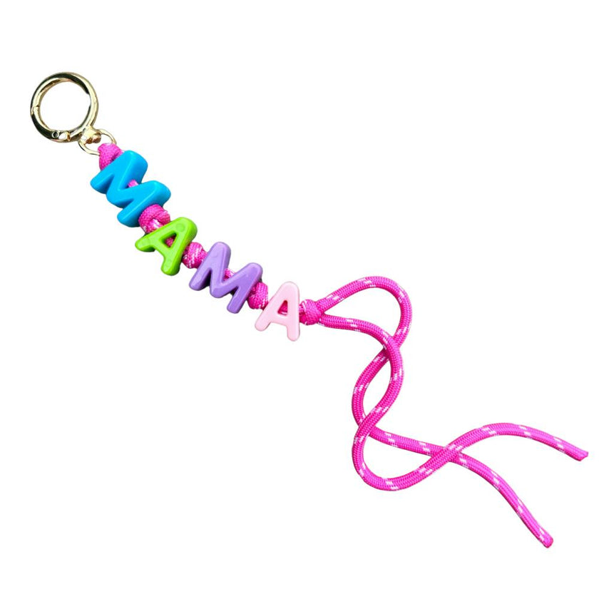 MAMA Keychain/Bag Charm, Pink