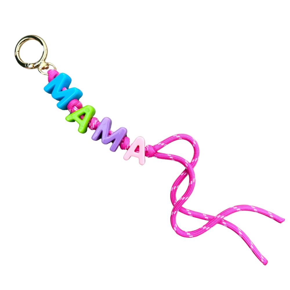 MAMA Keychain/Bag Charm, Pink