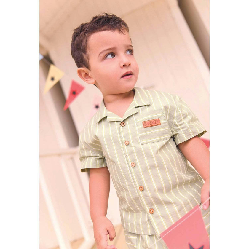 BONTON Dolce Striped Baby Shirt