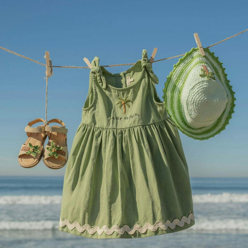 Palm Sandals in Palm