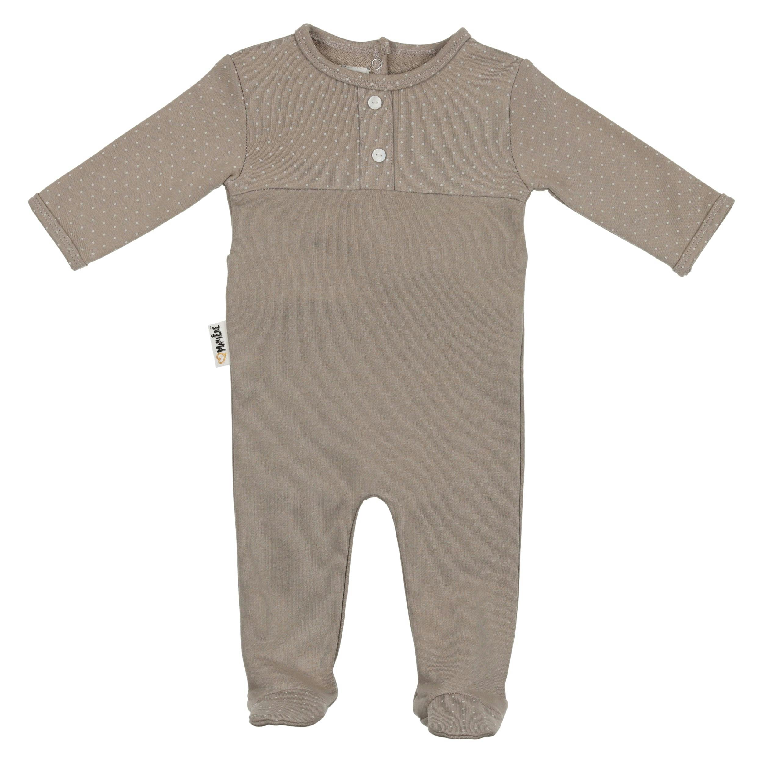 Textured Dot Footie