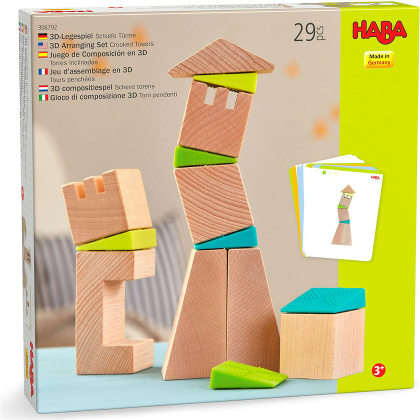 Crooked Tower 3D Arranging Blocks