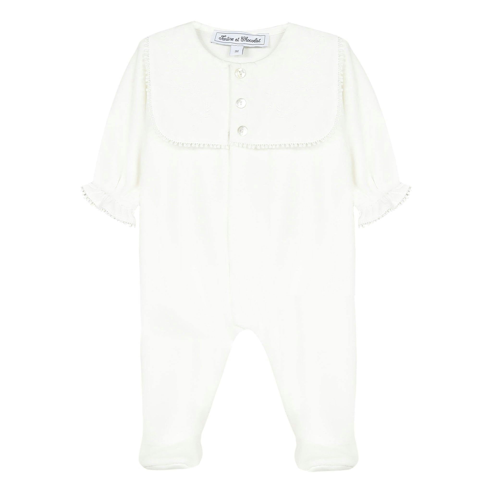 Mother of Pearl Footed Pajamas