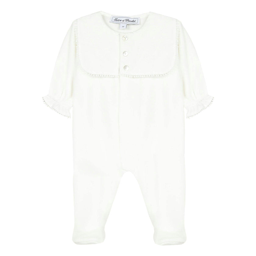 Mother of Pearl Footed Pajamas