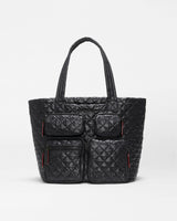 Black Medium Metro Travel Tote