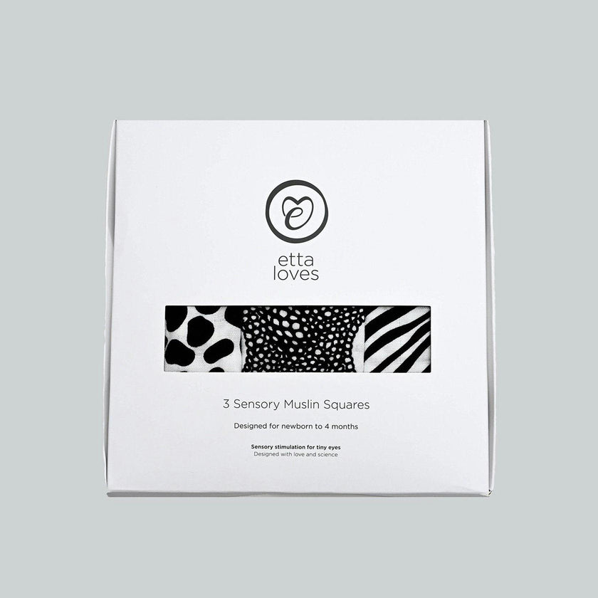 Animal Print Muslin Burp Cloths
