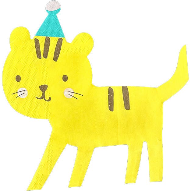 Little Celebrations Tiger Petite Napkins
