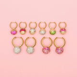 Revel Mini Bobble Huggie - Diamond