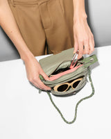 Agave Green Small Crosby Lock Crossbody