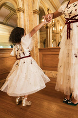 Mini Bellagio Dress in Ivory
