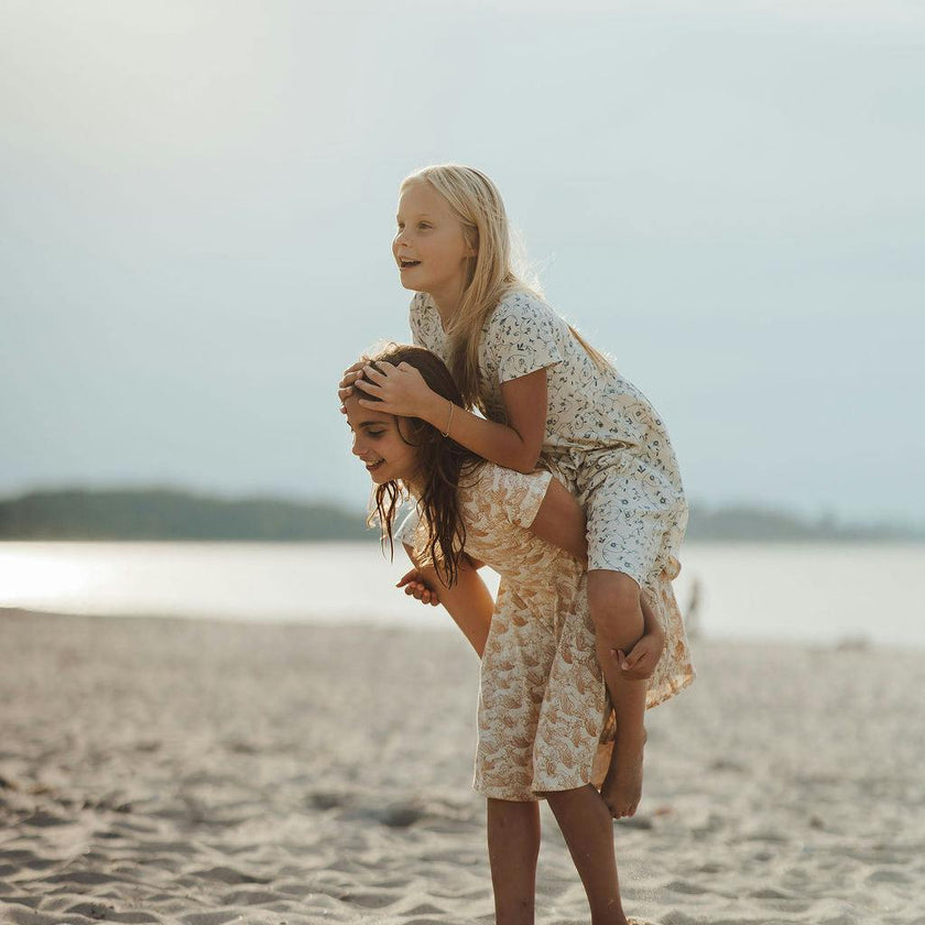 Sweetheart Twirl Dress | Organic Cotton Jersey - Pegasus