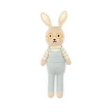 Mike the Bunny 15" natural & light blue