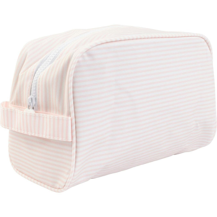 The Dopp Kit in Pink Stripe