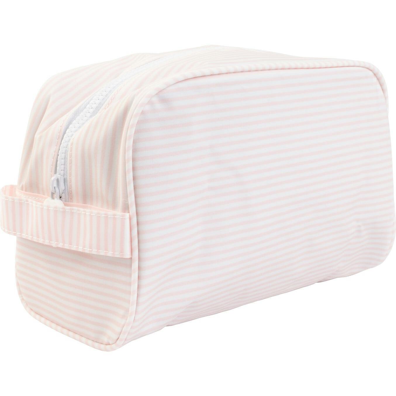 The Dopp Kit in Pink Stripe