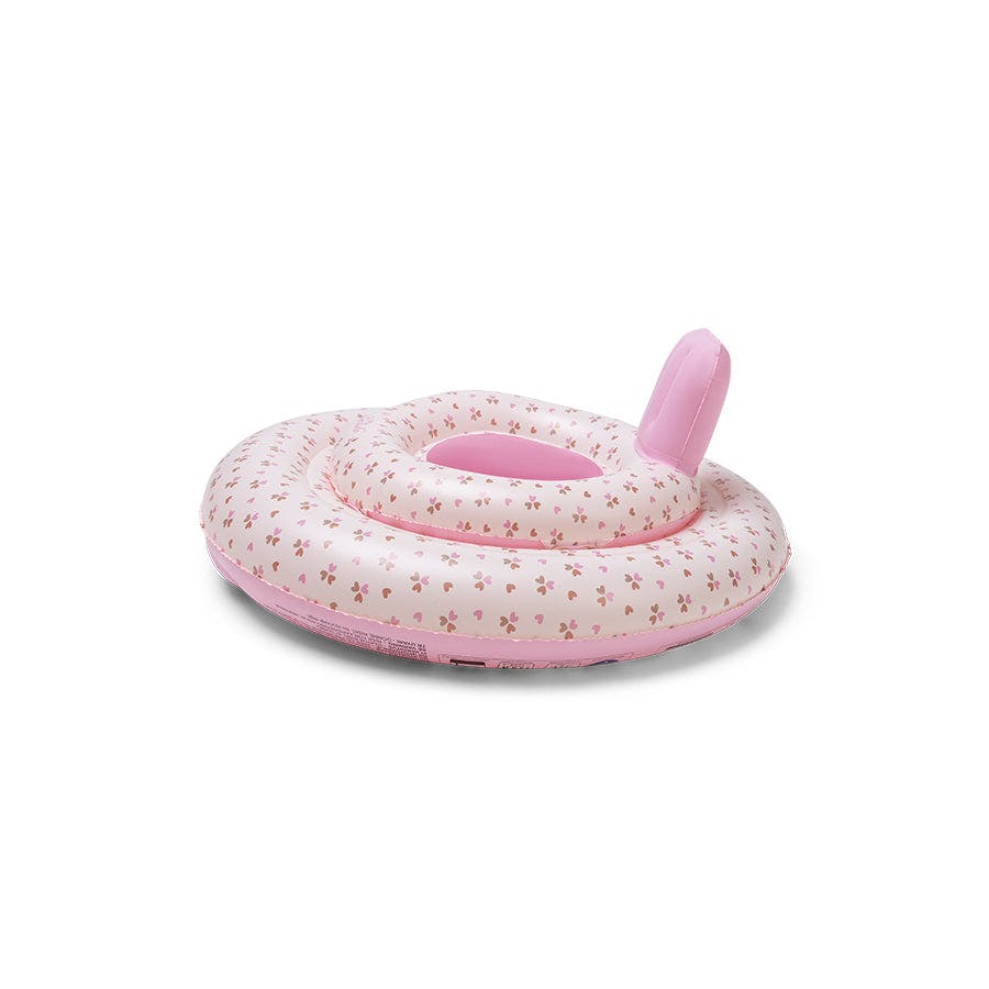Baby Float - Pink - Cozy Hearts - 0/12 Months