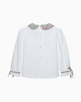 Dahlia Pie Crust Collar Top