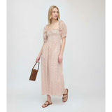 The Scarlett Nap Dress - Ivory Geo Ditsy