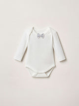 Blue 3-Piece Cable Knit Romper, Bodysuit & Beanie Set