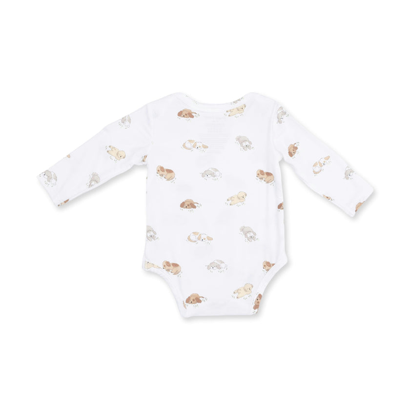 Puppy Snuggle Club - Long Sleeve Bodysuit