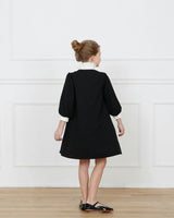 Diana dress (black/ivory)