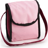 Trendy Pram Stroller for Toy Baby Dolls in Red/Pink