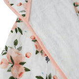 Toddler Hooded Towel - Watercolor Roses