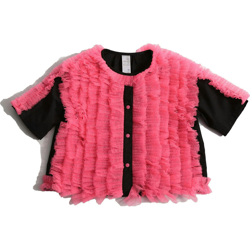 TOULA TIERED RUFFLE BLOUSE