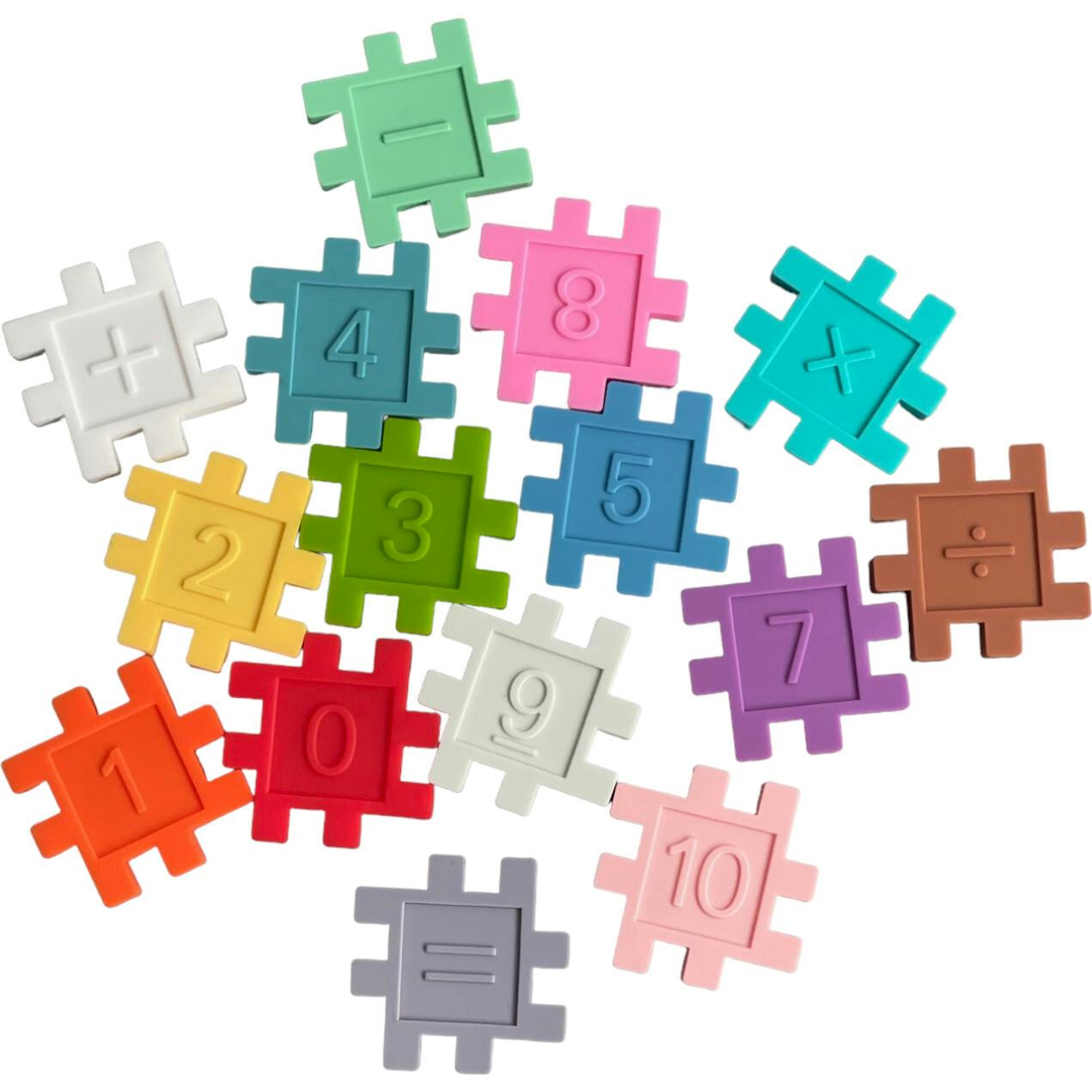 Silicone Digital Numbers Puzzle