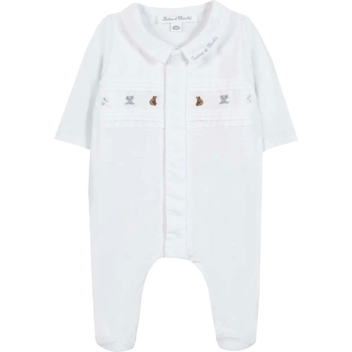 TARTINE ET CHOCOLAT Beary Cute Embroidered Pyjama