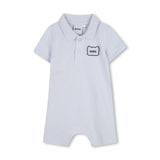 Blue Polo Baby Romper