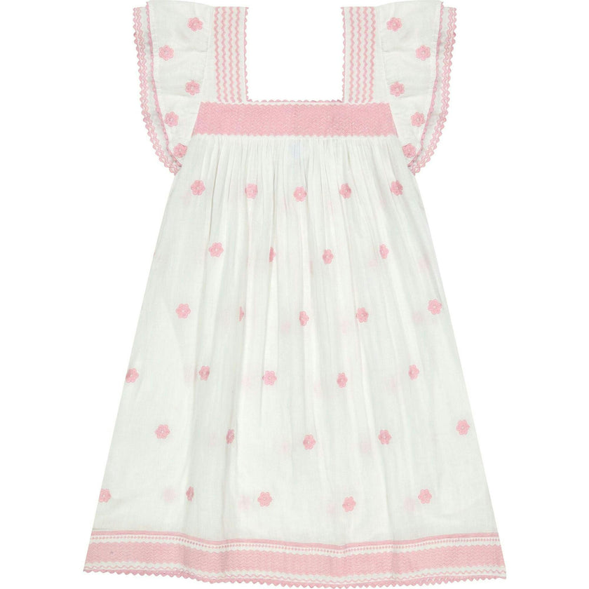 Mini Sandrine Women's Dress Pink Frangipani, Pink