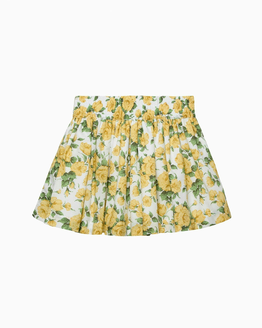 Carline Rose Skirt in Yellow