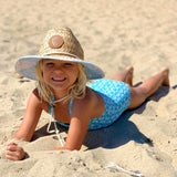 Kids Straw Lifeguard Hat
