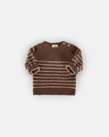 Long Sleeve Top Striped - Fuzzy