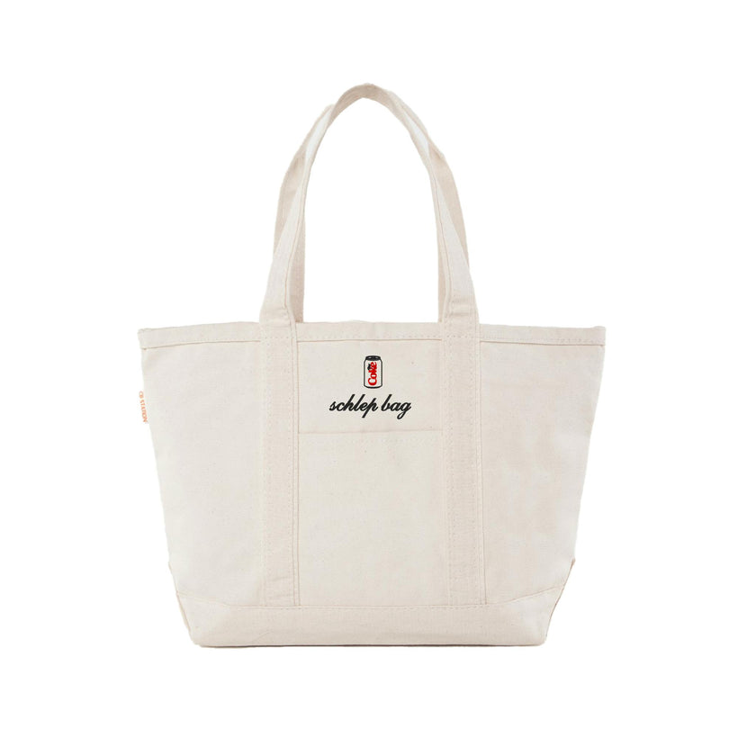 Tennis Embroidered Medium Canvas Tote