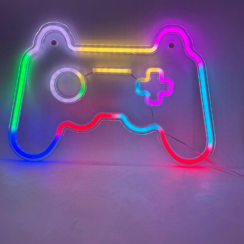 RGB Color Changing Neon Sign-Gamer