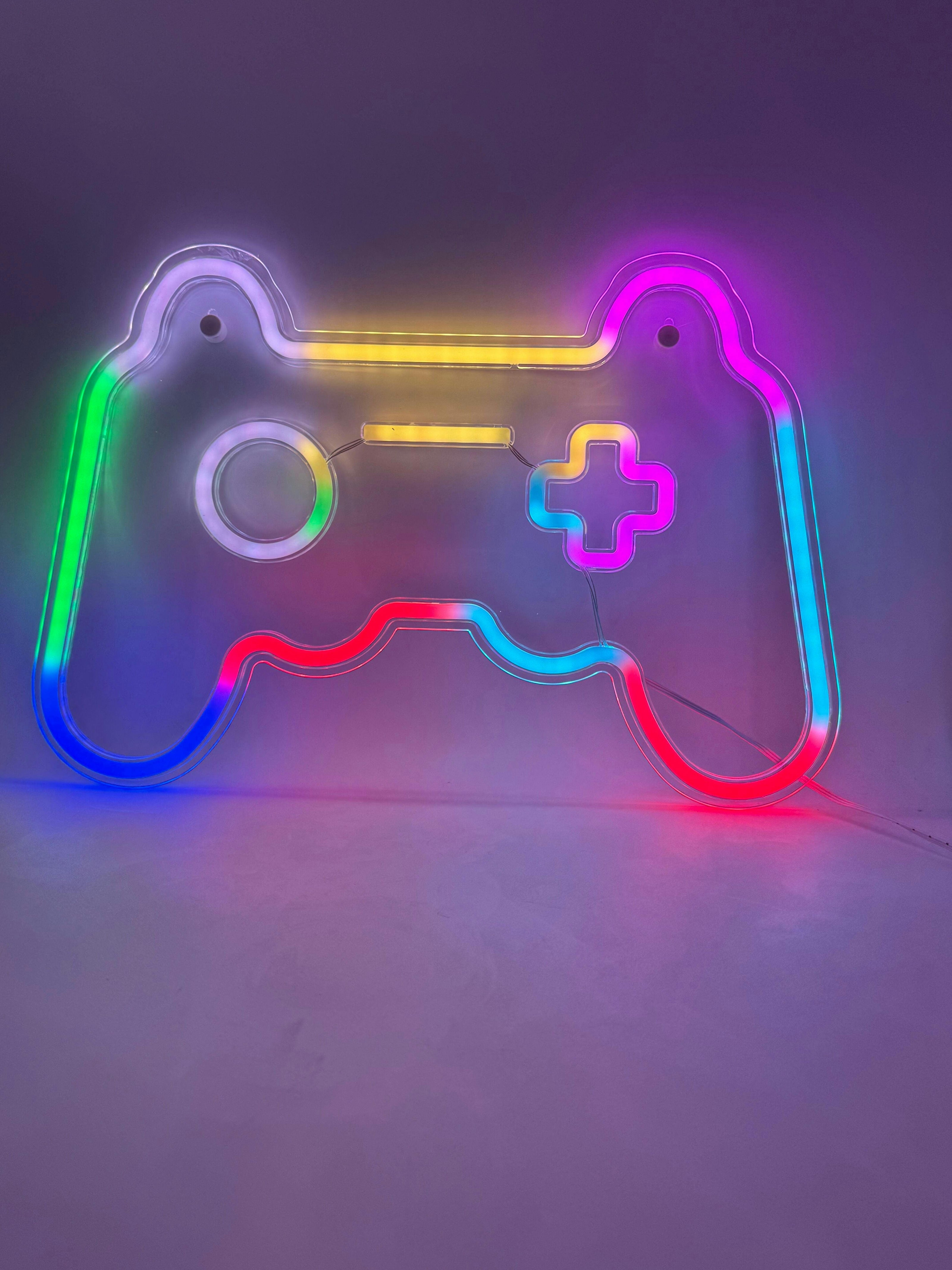 RGB Color Changing Neon Sign-Gamer