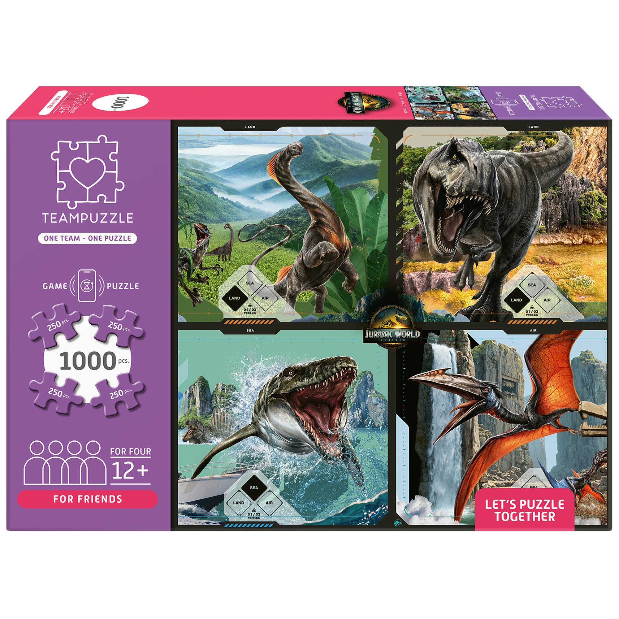 TeamPuzzle: Jurassic World Rebirth - 1000pc
