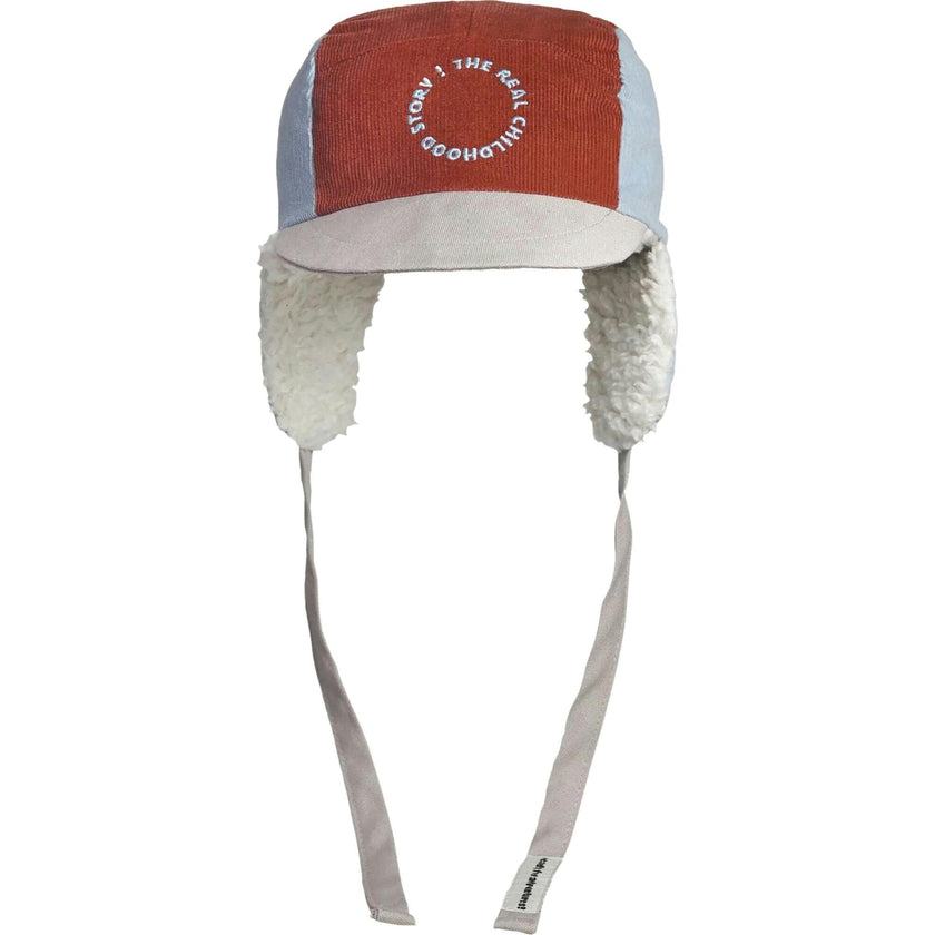 children's organic cotton cap - arctic cherry