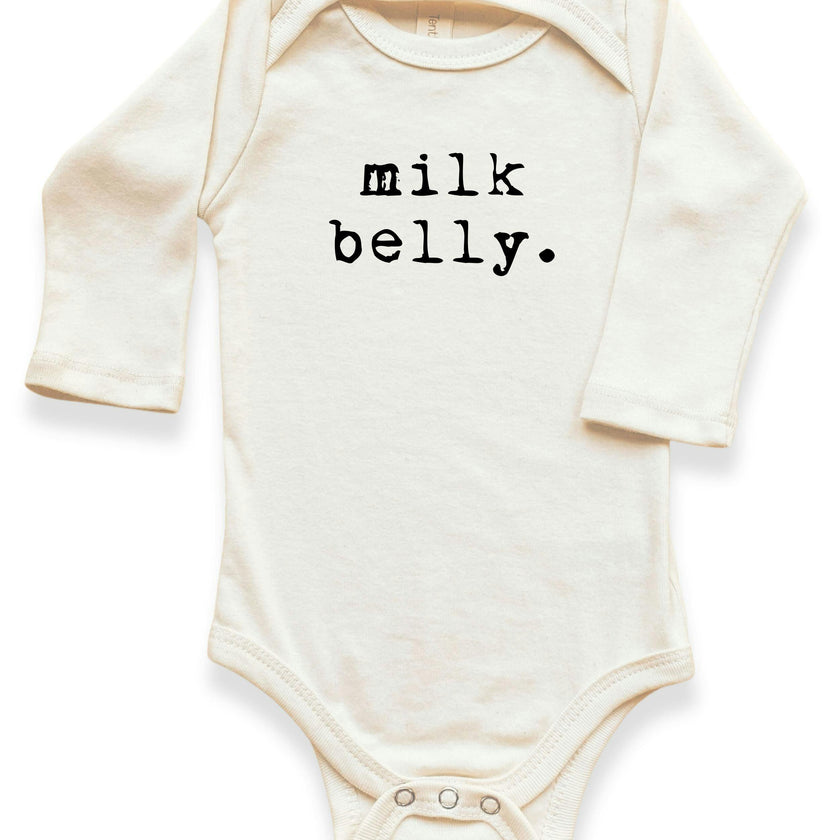 Milk Belly Organic Bodysuit Long Sleeve