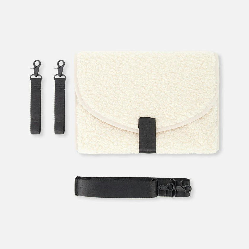 Diaper Bag Off-White With Changing Mat