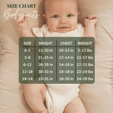 Sun Waves Sand Seafoam Organic Cotton Short Sleeve Baby Bodysuit