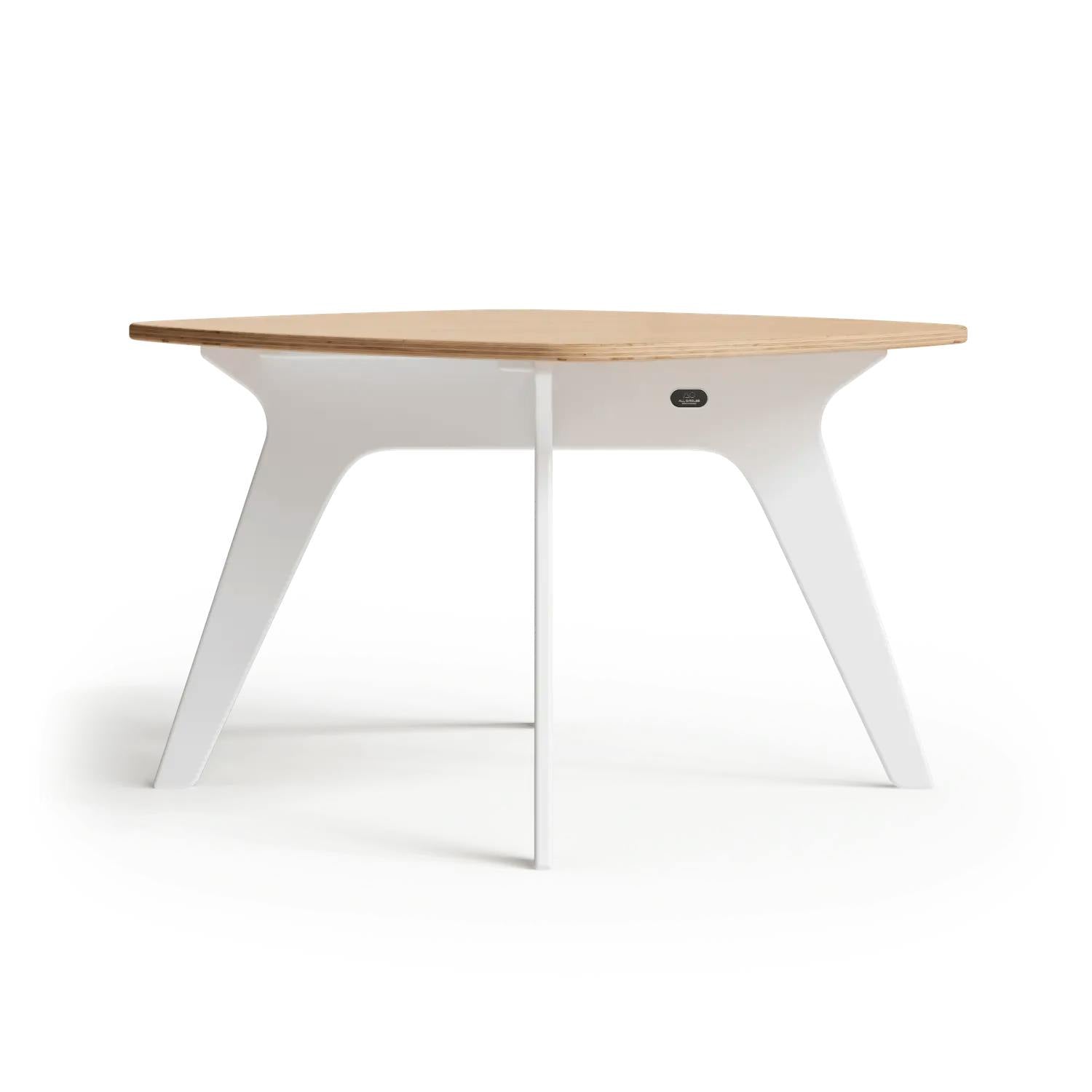 Wooden Rounded Square Activity Table