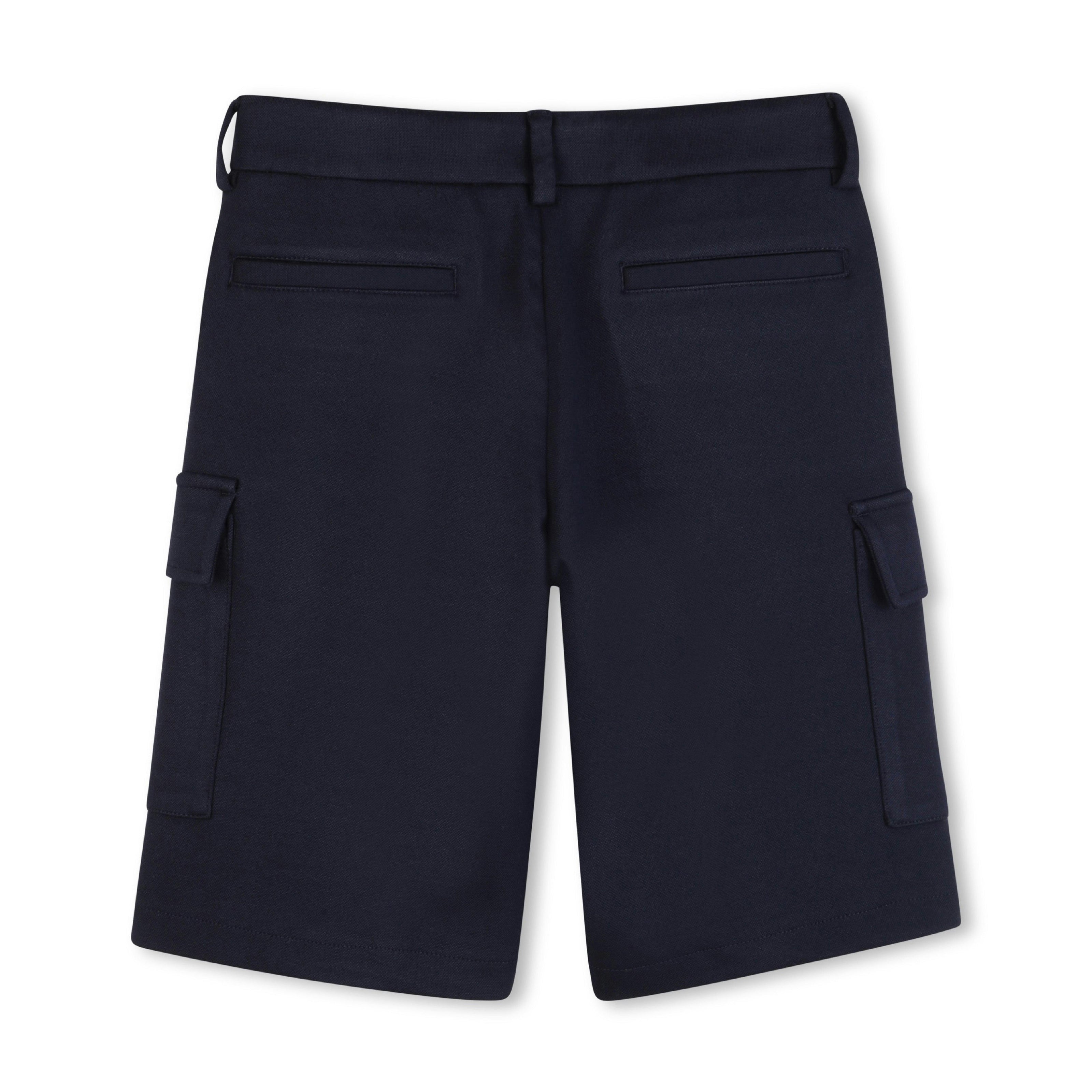 Navy Blue Cargo Shorts