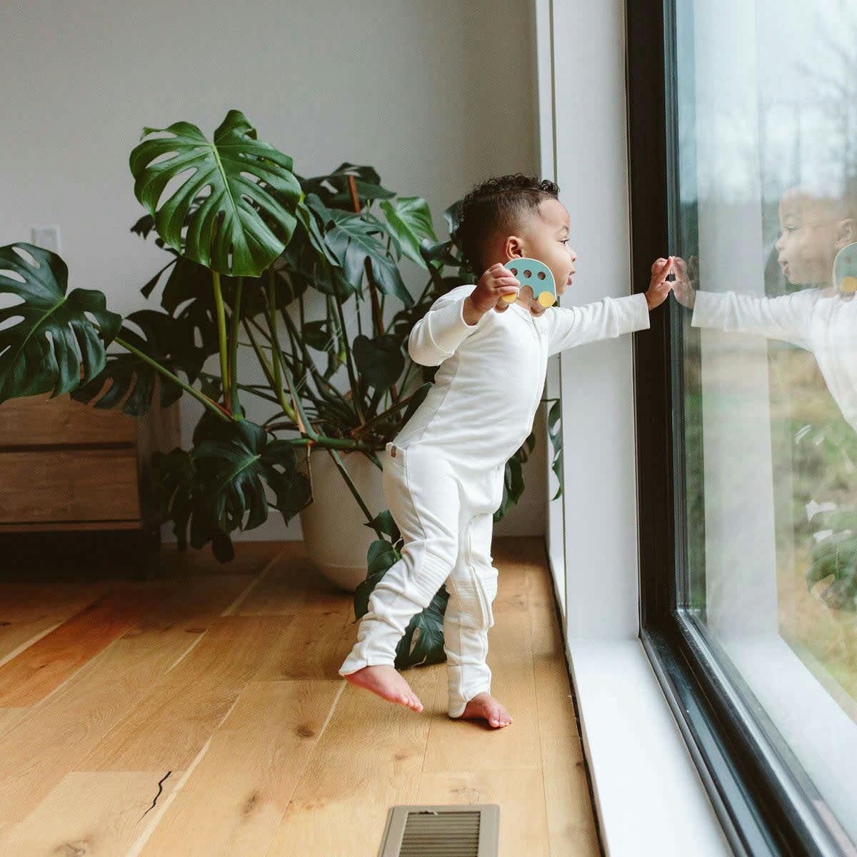 GROW WITH YOU ZIPPER JUMPSUIT | CLOUD