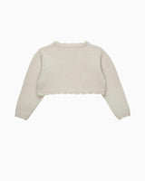 Baby Maria Embroidered Bolero Cardigan
